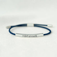 Laden Sie das Bild in den Galerie-Viewer, UNF♥CK YOURSELF TUBE BRACELET