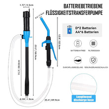 Laden Sie das Bild in den Galerie-Viewer, Tragbare elektrische Ölpumpe