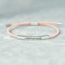 Laden Sie das Bild in den Galerie-Viewer, UNF♥CK YOURSELF TUBE BRACELET