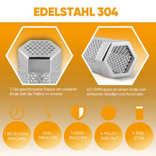 Laden Sie das Bild in den Galerie-Viewer, 12' Pellet-Räucherrohr für alle Grills oder Räuchergeräte