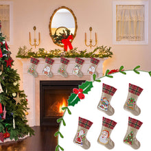 Laden Sie das Bild in den Galerie-Viewer, DIY Dekorative Weihnachtssocke