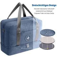 Laden Sie das Bild in den Galerie-Viewer, Wasserdichte Faltbare Reisetasche, Gym-Badetasche