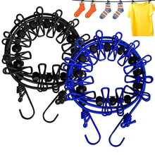 Laden Sie das Bild in den Galerie-Viewer, Tragbarer elastischer Reisewäscheständer