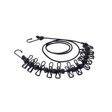 Laden Sie das Bild in den Galerie-Viewer, Tragbarer elastischer Reisewäscheständer