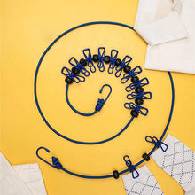 Laden Sie das Bild in den Galerie-Viewer, Tragbarer elastischer Reisewäscheständer