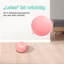 Laden Sie das Bild in den Galerie-Viewer, 【großer Verkauf】Intelligenter Elektrischer Selbstrollender Katzenspielzeugball