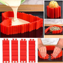 Laden Sie das Bild in den Galerie-Viewer, Bequee Silikon Kuchen Form DIY, 4er in Set