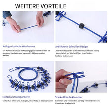 Laden Sie das Bild in den Galerie-Viewer, Tragbarer elastischer Reisewäscheständer