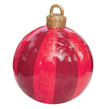 Laden Sie das Bild in den Galerie-Viewer, Aufblasbarer Weihnachtsball im Freien dekoriert