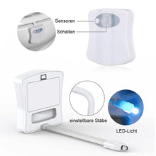 Laden Sie das Bild in den Galerie-Viewer, 16 Farben LED Toiletten Nachtlicht--Upgrade UV Sterilization