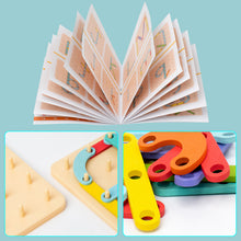 Laden Sie das Bild in den Galerie-Viewer, Montessori-Steckbrettpuzzle