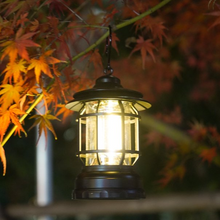 Laden Sie das Bild in den Galerie-Viewer, Tragbare Retro Camping Lampe
