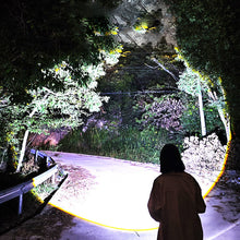 Laden Sie das Bild in den Galerie-Viewer, Multifunktionale wiederaufladbare LED-Taschenlampe