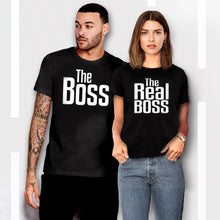 Laden Sie das Bild in den Galerie-Viewer, "The Boss", "The real Boss" lustiges T- Shirt