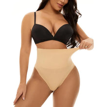 Laden Sie das Bild in den Galerie-Viewer, Bauchkontrollierender Shapewear-Tanga
