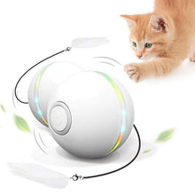Laden Sie das Bild in den Galerie-Viewer, (🌲Weihnachtsangebot - 48 % RABATT) Freietaube Laser Katzenball mit Feder🎉