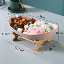 Laden Sie das Bild in den Galerie-Viewer, Moderner Minimalistischer Snack- & Obstteller aus Kunststoff