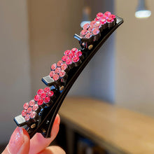 Laden Sie das Bild in den Galerie-Viewer, Strass Blume Haarnadel