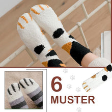 Laden Sie das Bild in den Galerie-Viewer, Winter-Katze nette starke warme Boden-Socken🐾