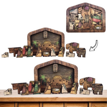 Laden Sie das Bild in den Galerie-Viewer, Holz Jesus-Puzzle Set
