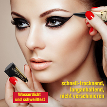Laden Sie das Bild in den Galerie-Viewer, Matter, wasserfester, dauerhafter, schwarzer Einkopf-Eyeliner, 24 Stück