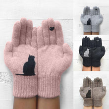 Laden Sie das Bild in den Galerie-Viewer, Handschuhe aus Baumwolle im Katzenstil