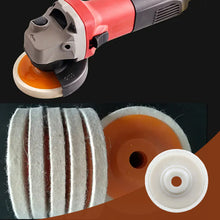 Laden Sie das Bild in den Galerie-Viewer, 🌫️Winkelschleifer Wolle Schwabbelscheibe🐏