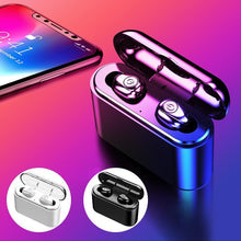 Laden Sie das Bild in den Galerie-Viewer, 2-in1 Bluetooth-Headset & Externer Akku