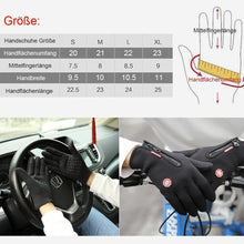 Laden Sie das Bild in den Galerie-Viewer, Premiume warme winddichte wasserdichte Touchscreen Handschuhe Unisex