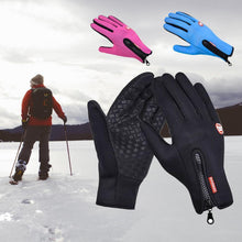 Laden Sie das Bild in den Galerie-Viewer, Premiume warme winddichte wasserdichte Touchscreen Handschuhe Unisex