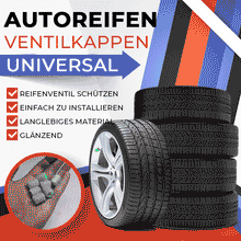 Laden Sie das Bild in den Galerie-Viewer, Universelle Ventilkappen Für Autoreifen, 4 Stück