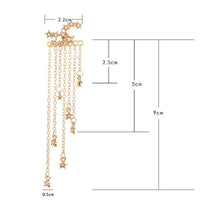 Laden Sie das Bild in den Galerie-Viewer, Sternquaste Ohrringe im böhmischen Stil