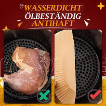 Laden Sie das Bild in den Galerie-Viewer, Heißluftfritteuse Einweg-Papiereinlage