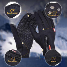 Laden Sie das Bild in den Galerie-Viewer, 🧤Weihnachtsvorverkauf-50% RABATT🧤Premiume warme winddichte wasserdichte Touchscreen Handschuhe Unisex