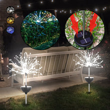 Laden Sie das Bild in den Galerie-Viewer, Wasserdichte Solargarten-Feuerwerkslampe