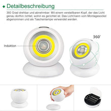 Laden Sie das Bild in den Galerie-Viewer, Abnehmbares LED-Sensorlicht mit USB-Aufladung