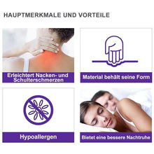 Laden Sie das Bild in den Galerie-Viewer, Side Sleeper U-Form Kopfstütze Seitenschläferkissen Wirbelsäule korrigieren
