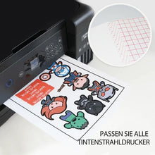 Laden Sie das Bild in den Galerie-Viewer, Basteln Transferpapier für Inkjetdrucker(5 Blätter)