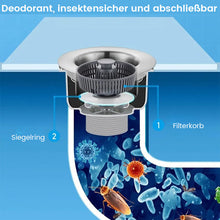 Laden Sie das Bild in den Galerie-Viewer, 💦Geruchsfilter für Küchenspüle✨