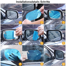 Laden Sie das Bild in den Galerie-Viewer, Anti-Regen Auto-Rückspiegel Aufkleber