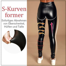 Laden Sie das Bild in den Galerie-Viewer, Schlanke Lederhose