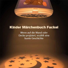 Laden Sie das Bild in den Galerie-Viewer, Sternen Nachtlicht Multifunktional Geschichten Projektor