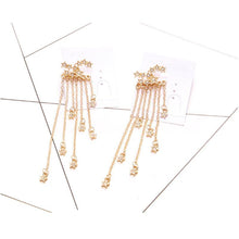 Laden Sie das Bild in den Galerie-Viewer, Sternquaste Ohrringe im böhmischen Stil