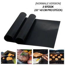 Laden Sie das Bild in den Galerie-Viewer, Hirundo Antihaft BBQ Grillmatten mit Schneidebox