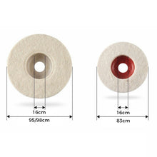 Laden Sie das Bild in den Galerie-Viewer, 🌫️Winkelschleifer Wolle Schwabbelscheibe🐏