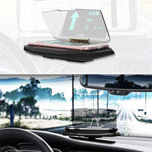 Laden Sie das Bild in den Galerie-Viewer, Auto Handyhalterung mit Navigation-Projektor & kabelloses Aufladen
