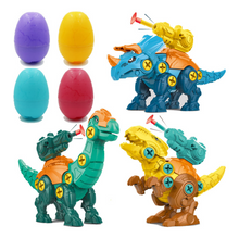 Laden Sie das Bild in den Galerie-Viewer, DIY Dinosaurier Spielzeug Bausatz
