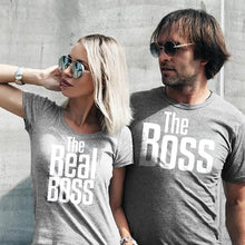 Laden Sie das Bild in den Galerie-Viewer, "The Boss", "The real Boss" lustiges T- Shirt