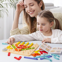 Laden Sie das Bild in den Galerie-Viewer, Montessori-Steckbrettpuzzle