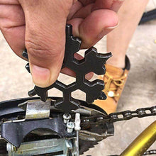 Laden Sie das Bild in den Galerie-Viewer, 18-in-1 Edelstahl Schneeflocken Multi-tool